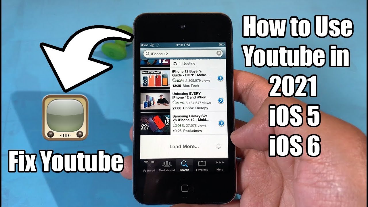 How to Fix Youtube isn't WORKING on iOS 5/6 in 2021