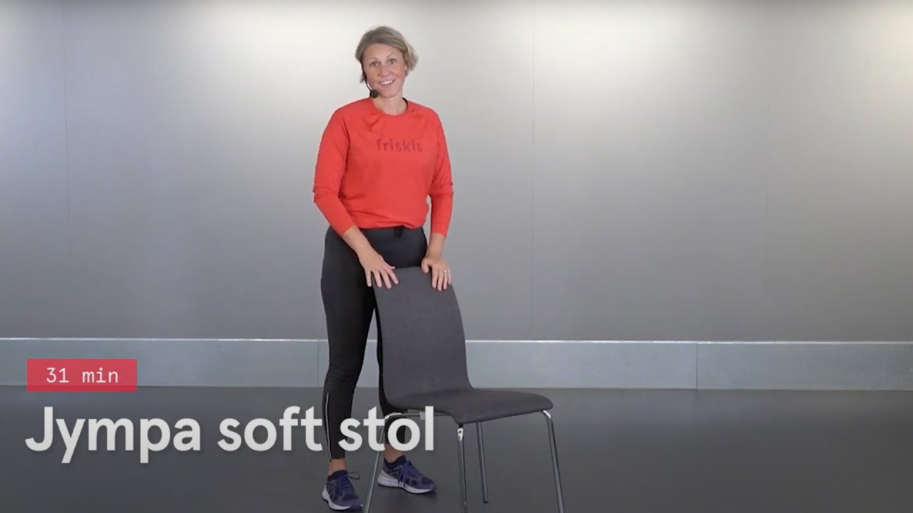 Träna smart och skonsamt - med stolen som redskap