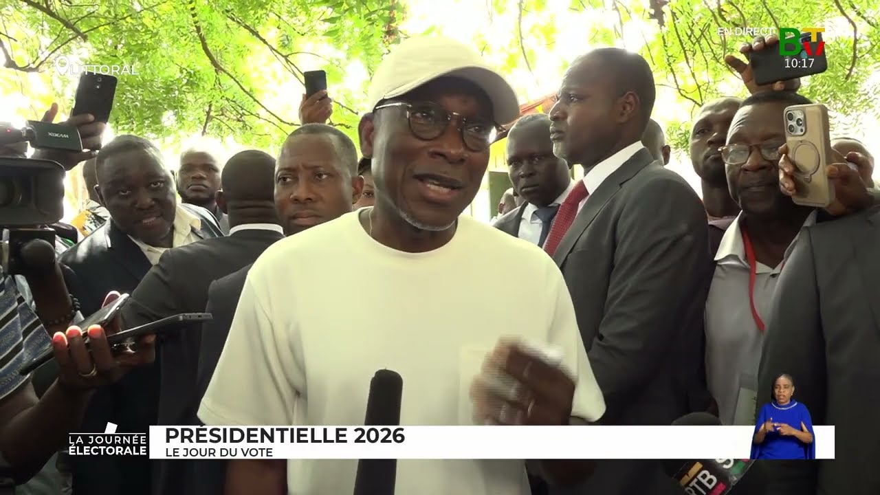 Pr&eacute;sidentielle2026 : Patrice Talon s'exprime apr&egrave;s son vote