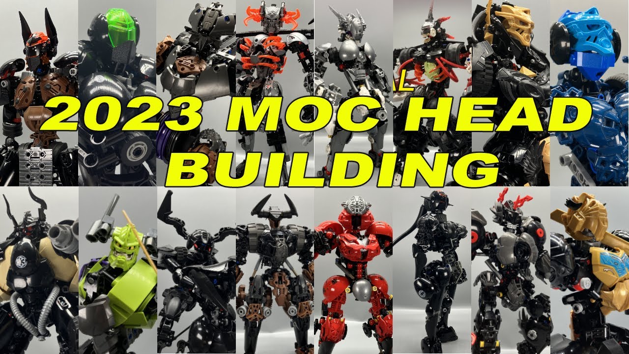 2023.LEGO MOC HEAD BUILDING