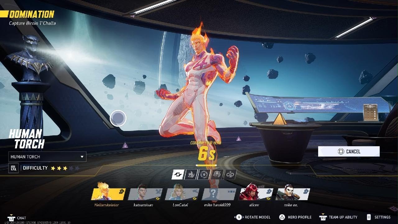 Marvel Rivals:going supernova with human torch