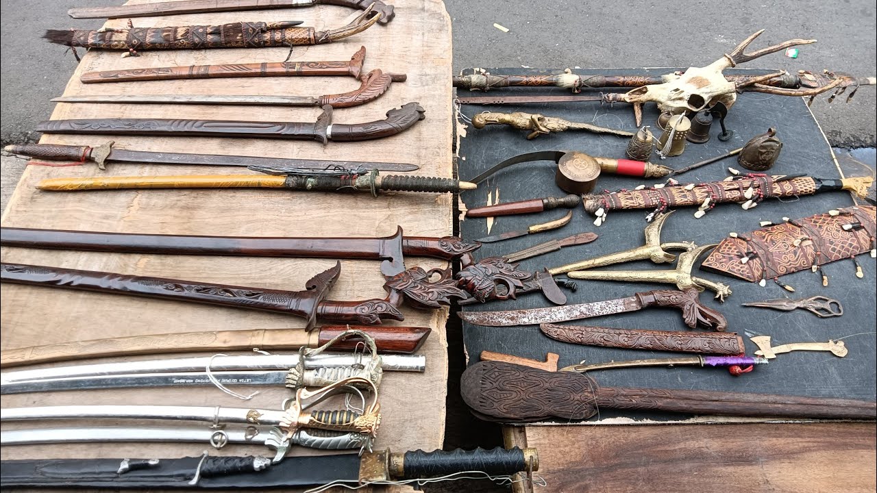 SAMURAI,RANCONG,KATANA,MANDAU LAWASAN‼️ PASAR LOAK JATINEGARA|PAK FAHMI WA 08151871311