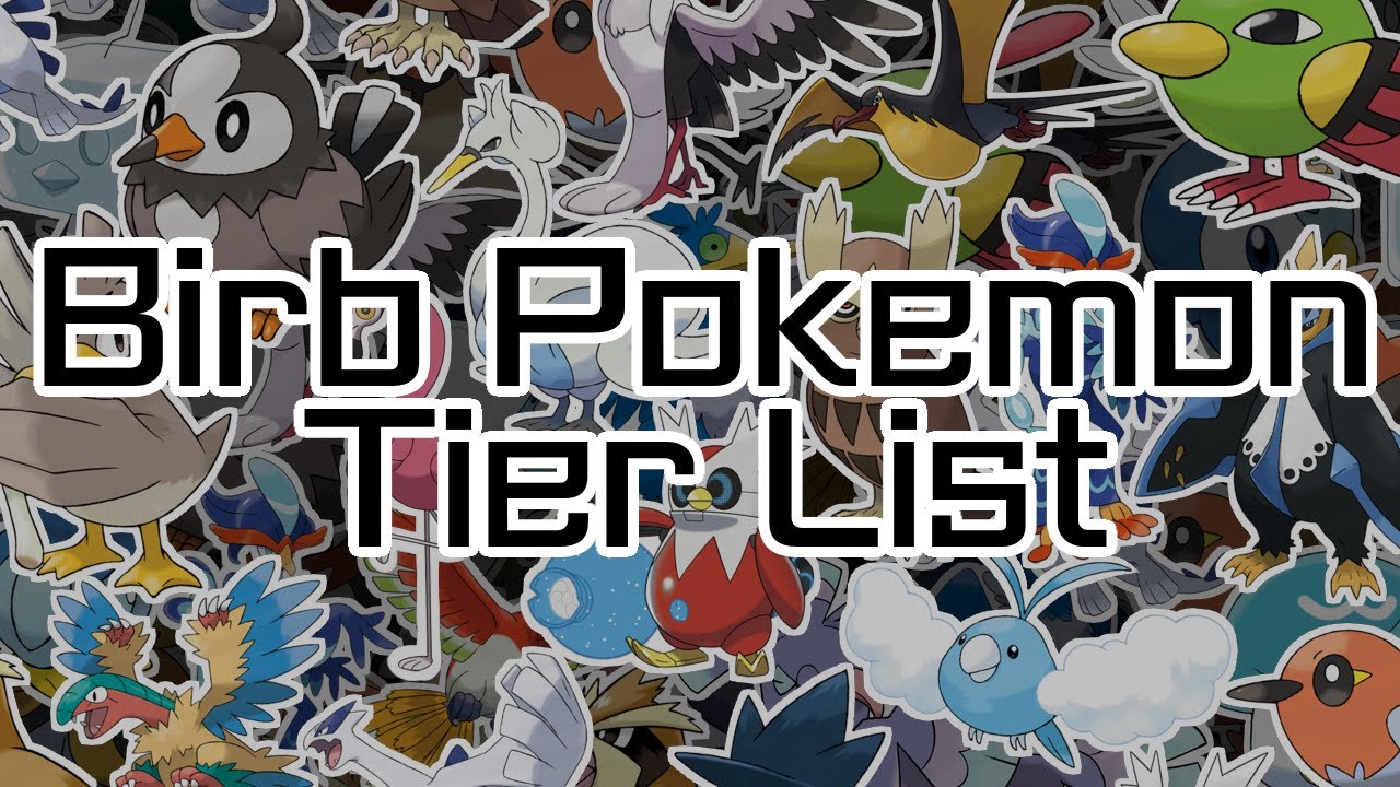 Ranking Every Birb Pokemon
