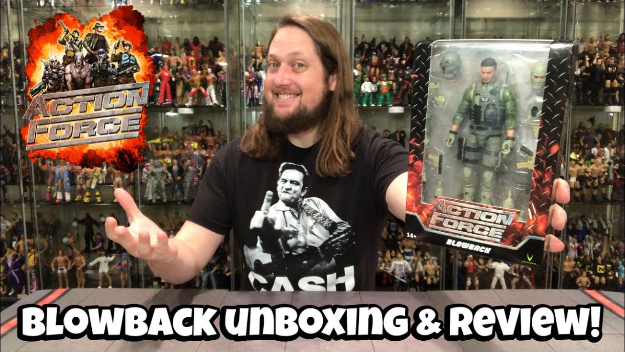 Blowback Valaverse Action Force Unboxing & Review!