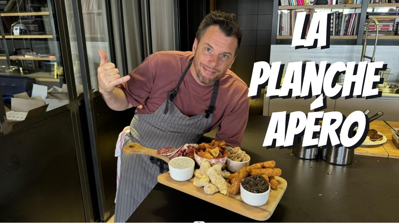 RECETTE DE NORBERT : LA PLANCHE AP&Eacute;RO, STICK MOZZA, TAPENADE, NEMS...