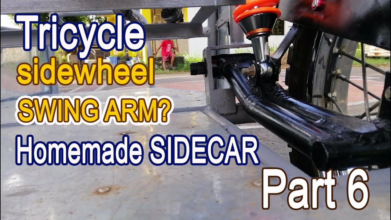 Welding: Tricycle Project (Side wheel swing arm) Part6