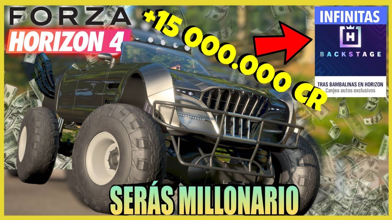 CÓMO TENER DINERO Y AUTOS INFINITOS EN FORZA HORIZON 4 TRUCO DEFINITIVO! ✅️🤑🤑 ☢️NO CLICKBAIT ☢️