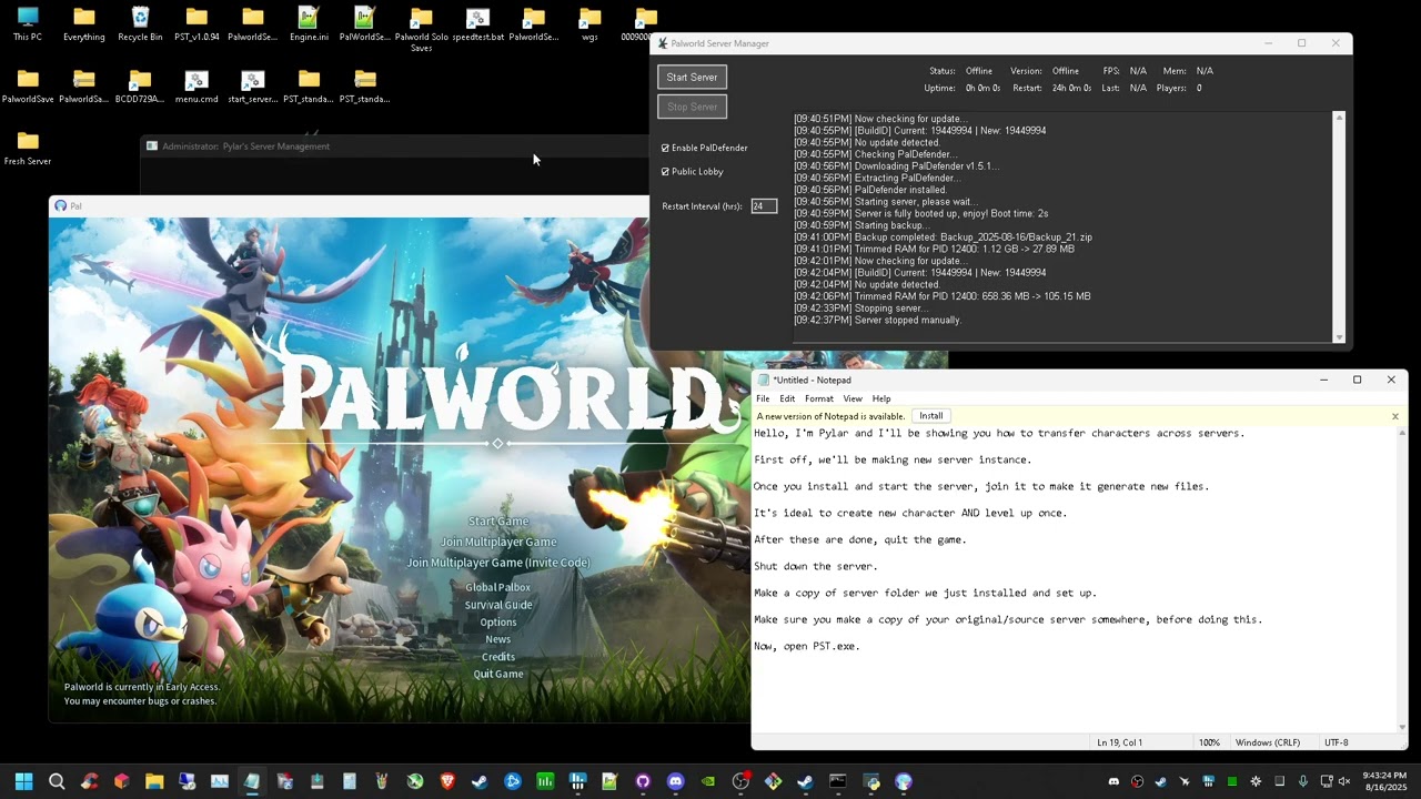 PalworldSaveTools - Transfer Server to Server
