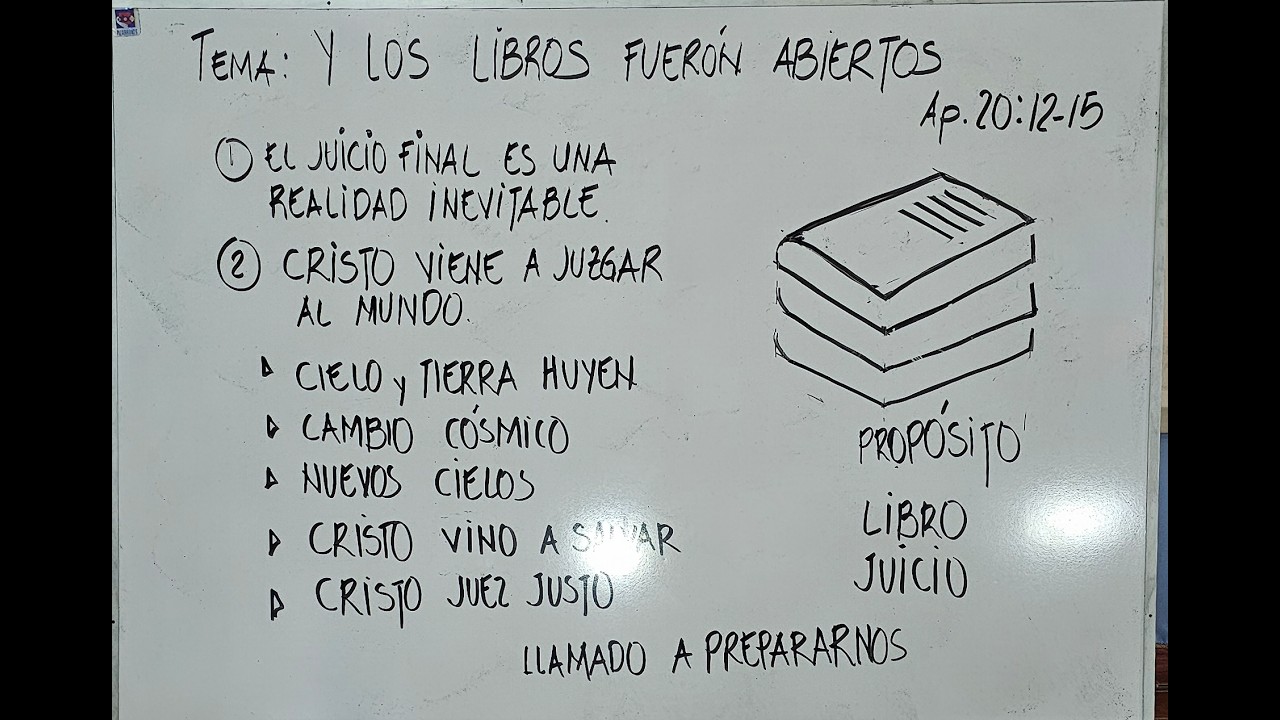 Y los libros fueron abiertos