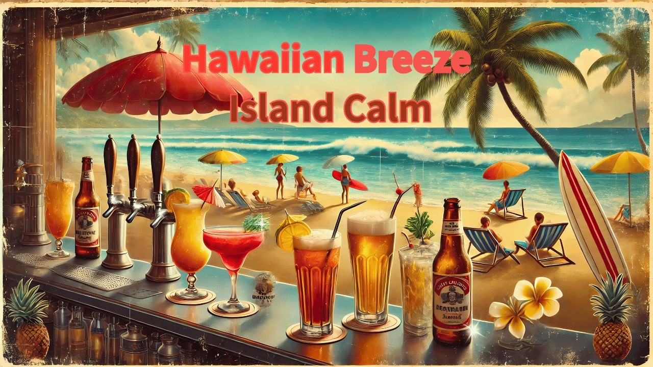 Gentle Hawaiian Breeze | Calming Island Sounds to Soothe Your Soul