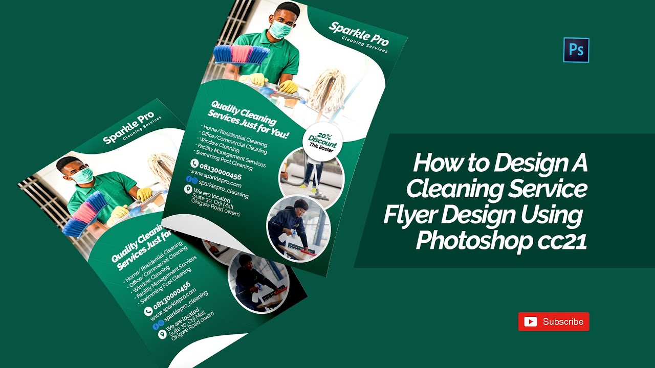 How to Design A Cleaning Service Flyer