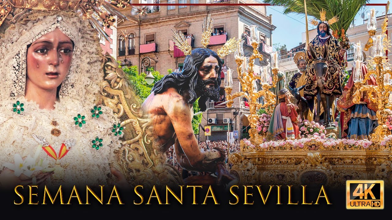 ⁴ᴷ SEMANA SANTA DE SEVILLA de día