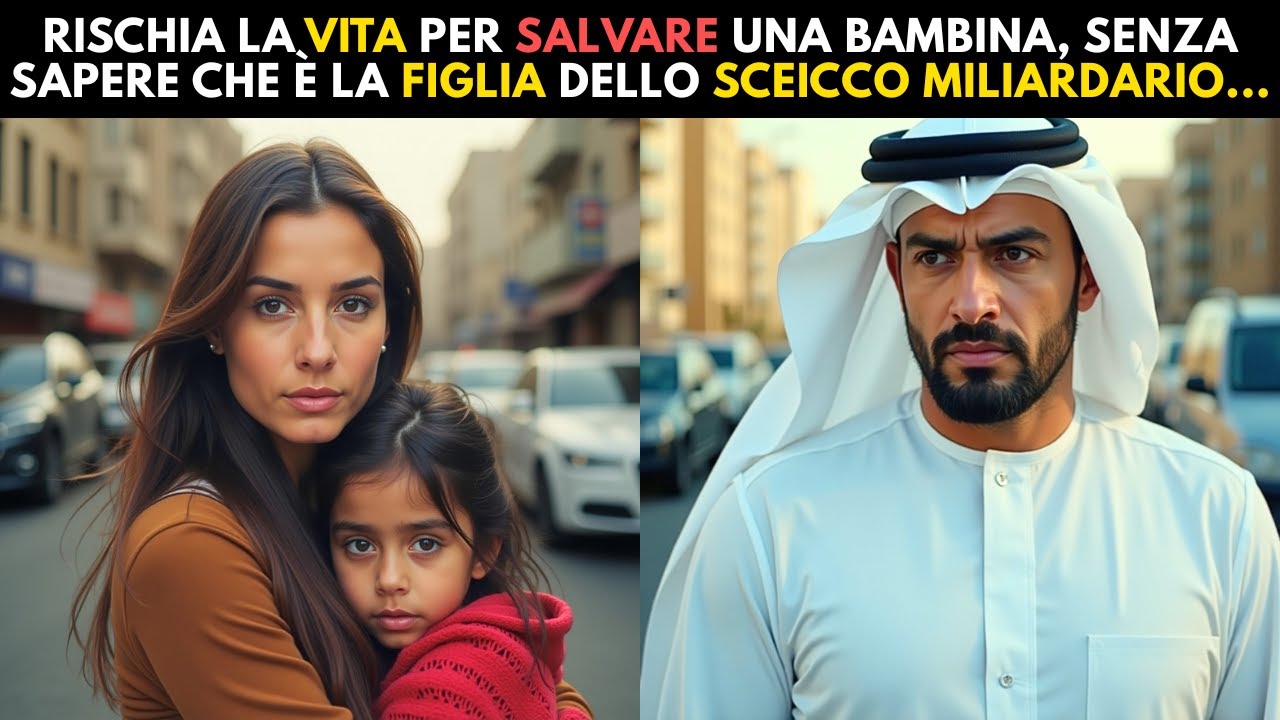 RISCHIA LA VITA PER SALVARE UNA BAMBINA, SENZA SAPERE CHE È LA FIGLIA DELLO SCEICCO MILIARDARIO.