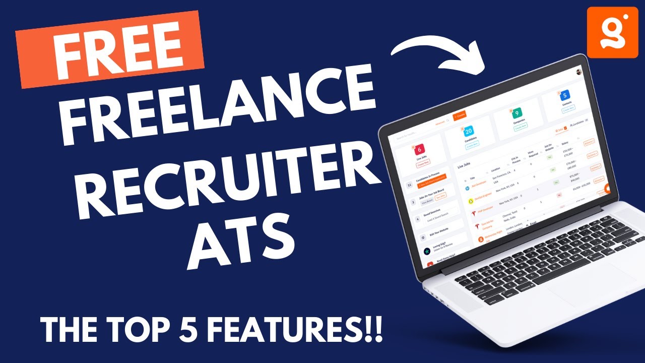 FREE - Freelance Recruiter ATS - The Top 5 Features