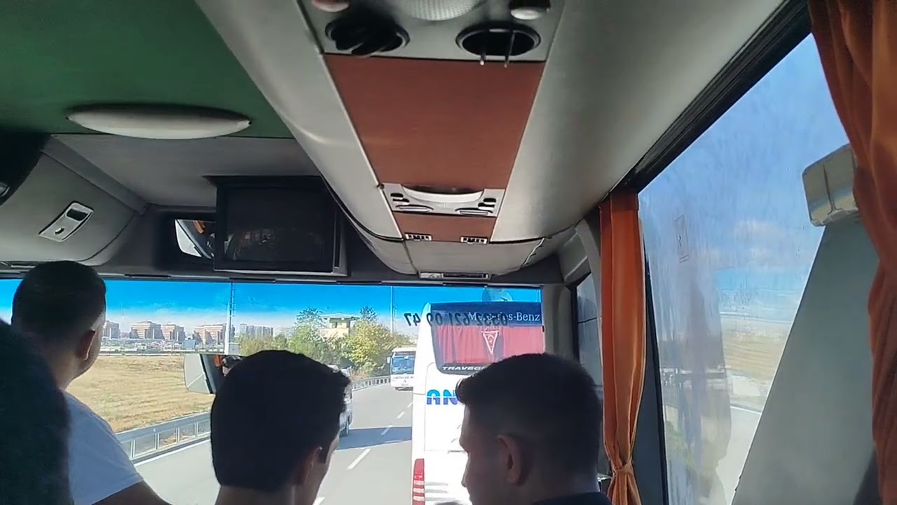 Teknofest otobüs ile Yeşilyurt-Atatürk Havalimanı arasında seyehat. 