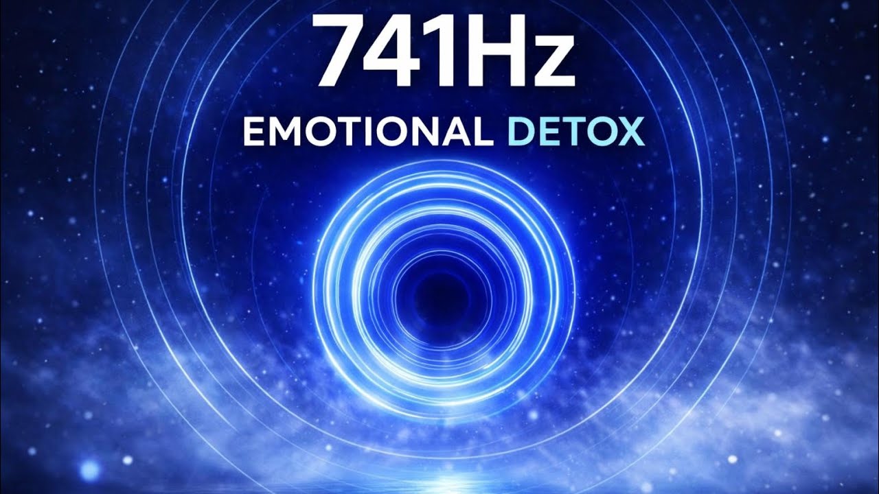 741Hz Emotional Detox Meditation | Remove Negative Energy & Clear Toxic Thoughts