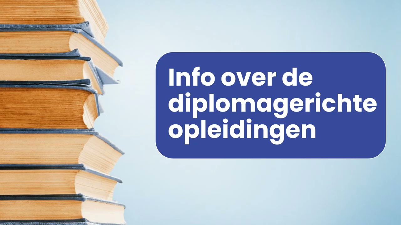 Behaal je diploma secundair onderwijs!