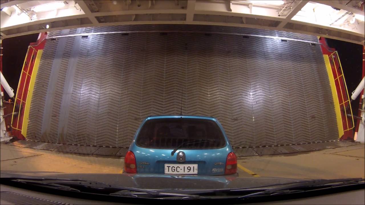 Viking Line Grace On Off By Car 25 11 2016