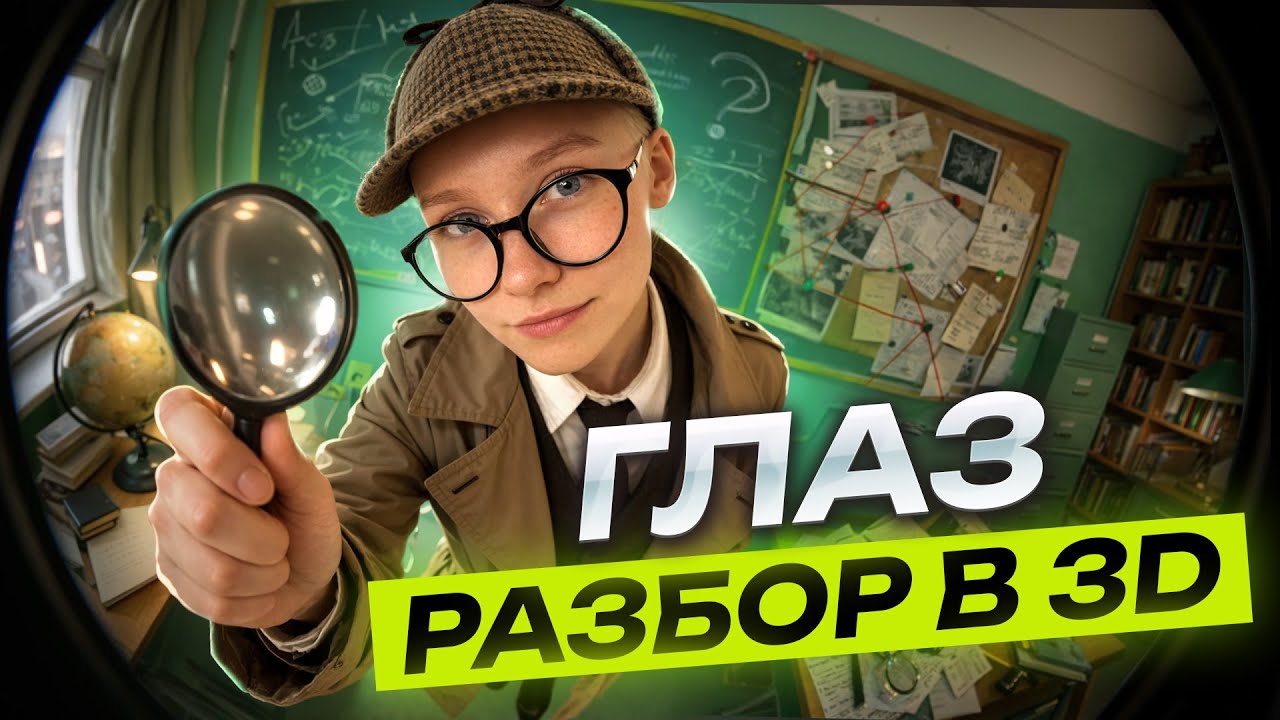 ГЛАЗ | Подробный разбор зрительного анализатора | Биология ОГЭ | Умскул