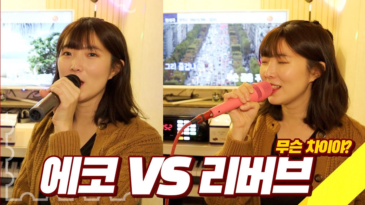 노래방 에코? 리버브? 뭐가 맞는 걸까?🎤