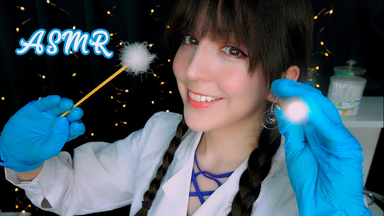 ⭐ASMR [Sub] Подробное обследование черепных нервов (тихая речь)