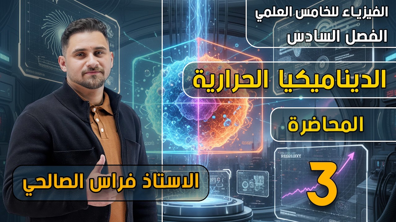 فيزياء الخامس العلمي | الفصل السادس | المحاضرة الثالثة | منهج 2026 | الاستاذ فراس الصالحي |