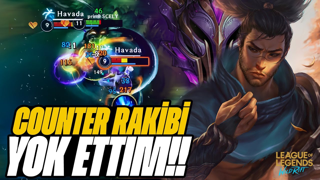 YÜKSEK ELO YASUO OYNANIŞI: GRANDMASTER YOLUNDA ! - Wild Rift