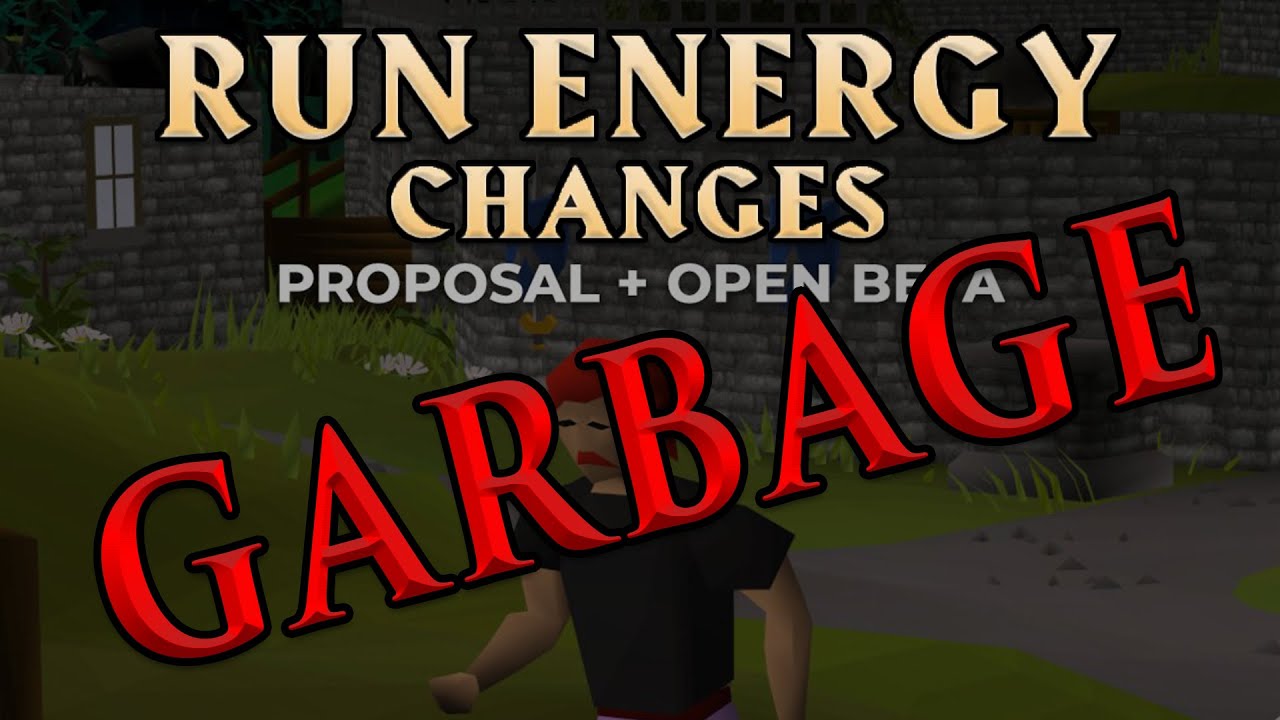 Jagex Wants To Change Run Energy & It's Bad