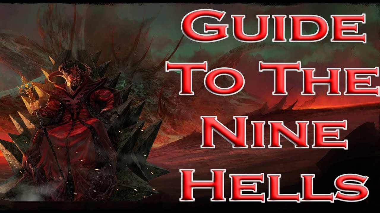 Путеводитель по 9 кругам ада #dnd #dnd5e