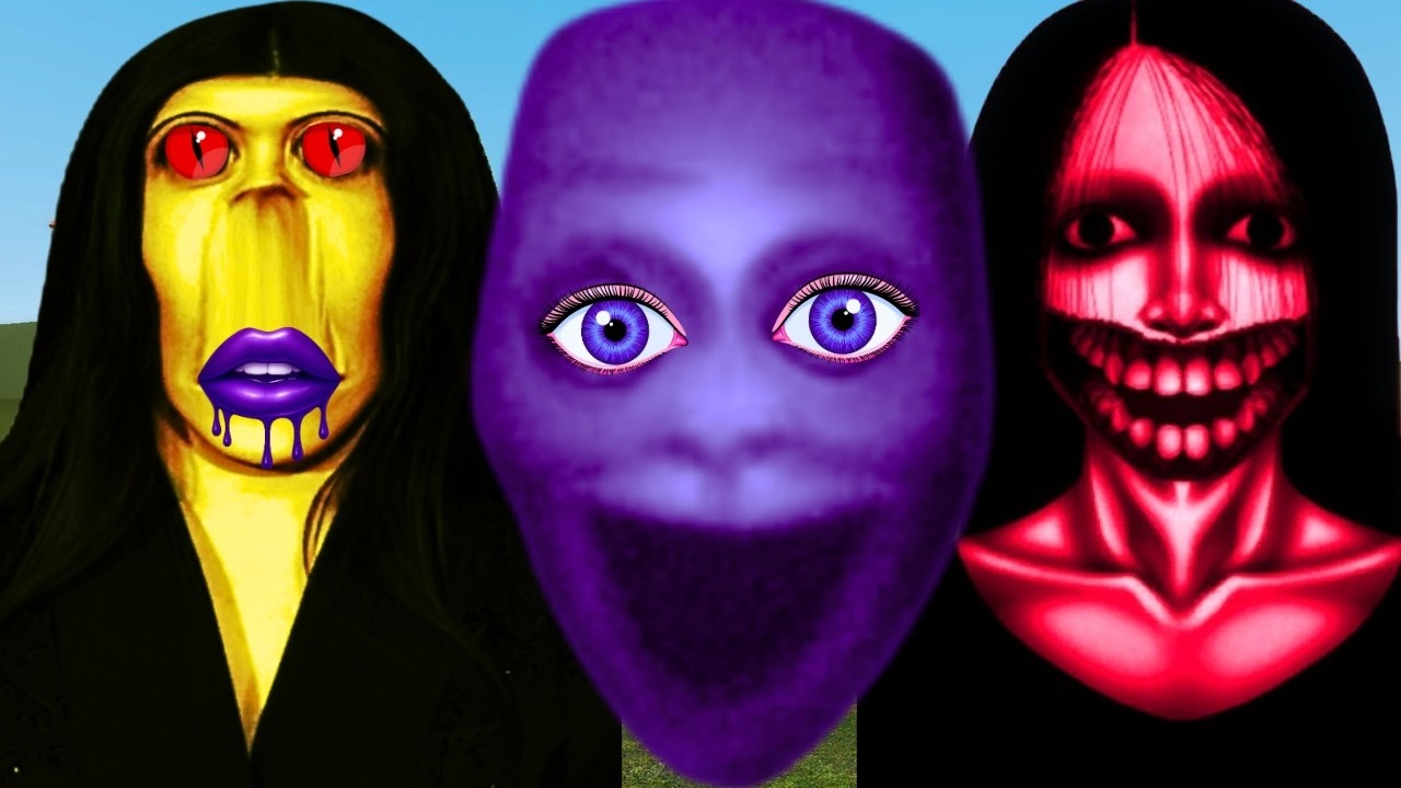 Kuchisake Onna, Rosalia Bizcochito, Jungler Original Vs Towers In Garry's Mod