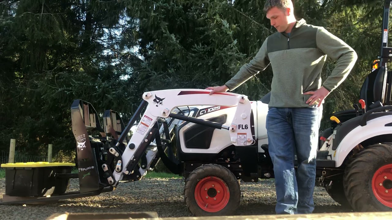 Bobcat ct 1025 loader max out