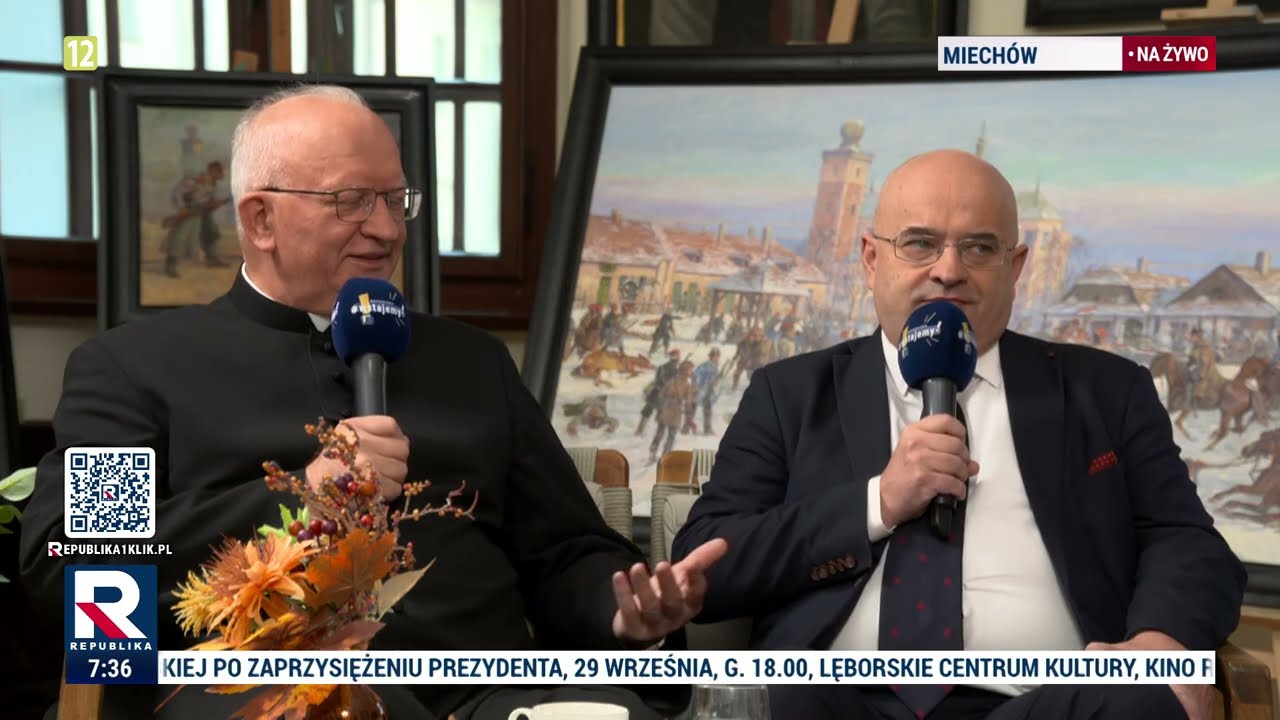 Zakon Bożogrobc&oacute;w w Miechowie. Rozmowa ze Stanisławem Osmendą | Wstajemy!