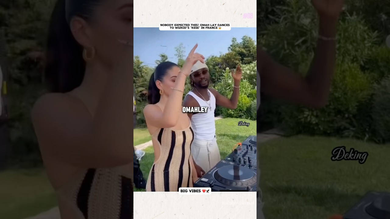 Никто этого не ожидал! Ома Лэй танцует под песню Wizkid &laquo;Kese&raquo; во Франции 😱 #omahlay #wizkid #shorts