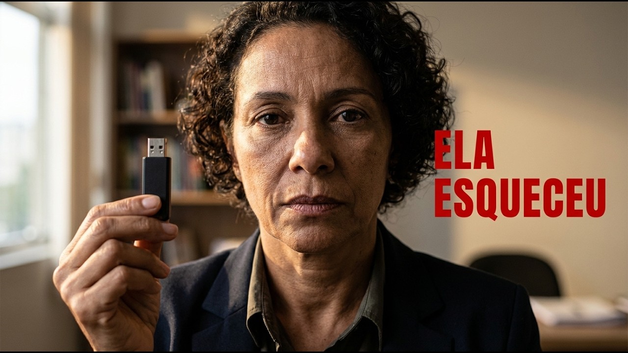 A verdade estava no pendrive que ela esqueceu na impressora
