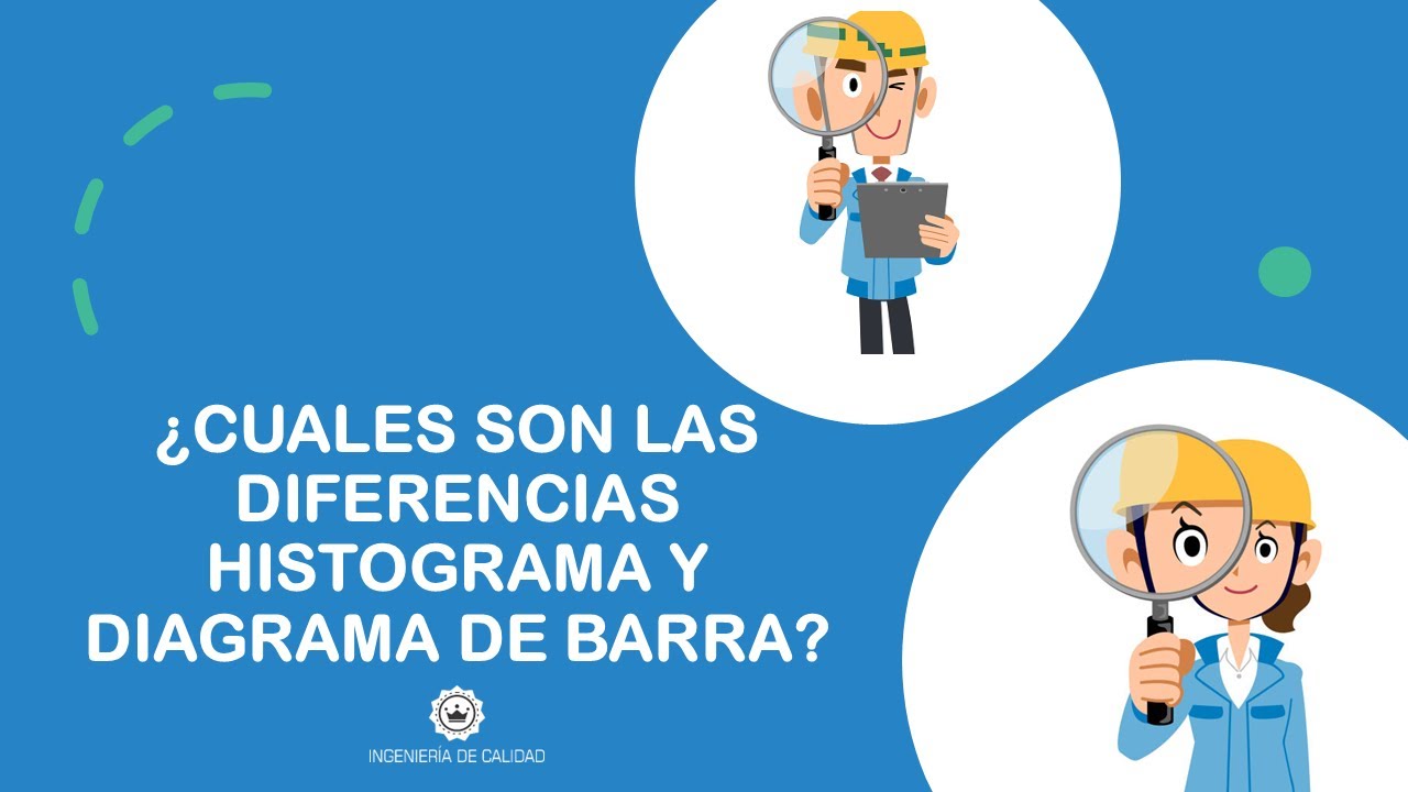 Diferencias entre Histograma y Diagrama de Barras | Herramientas de Calidad