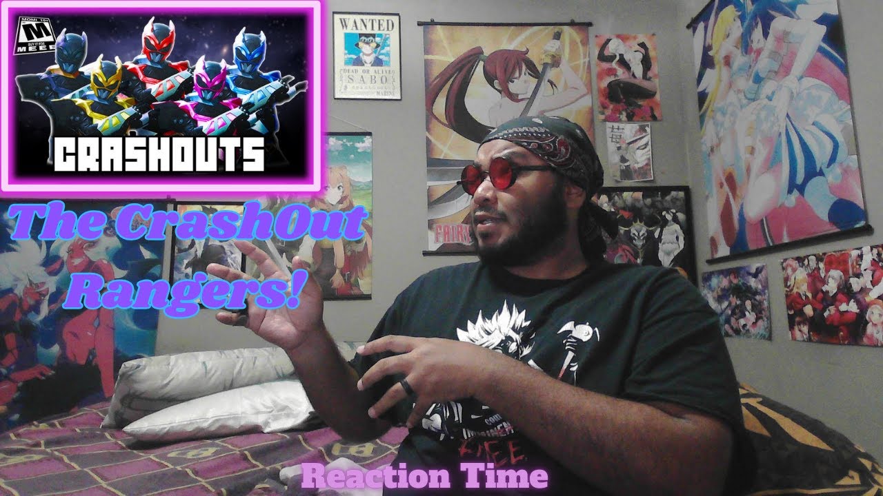 Silva Crow Reacts - Psycho Rangers: The Crashouts Of Power Rangers | Shamanking100