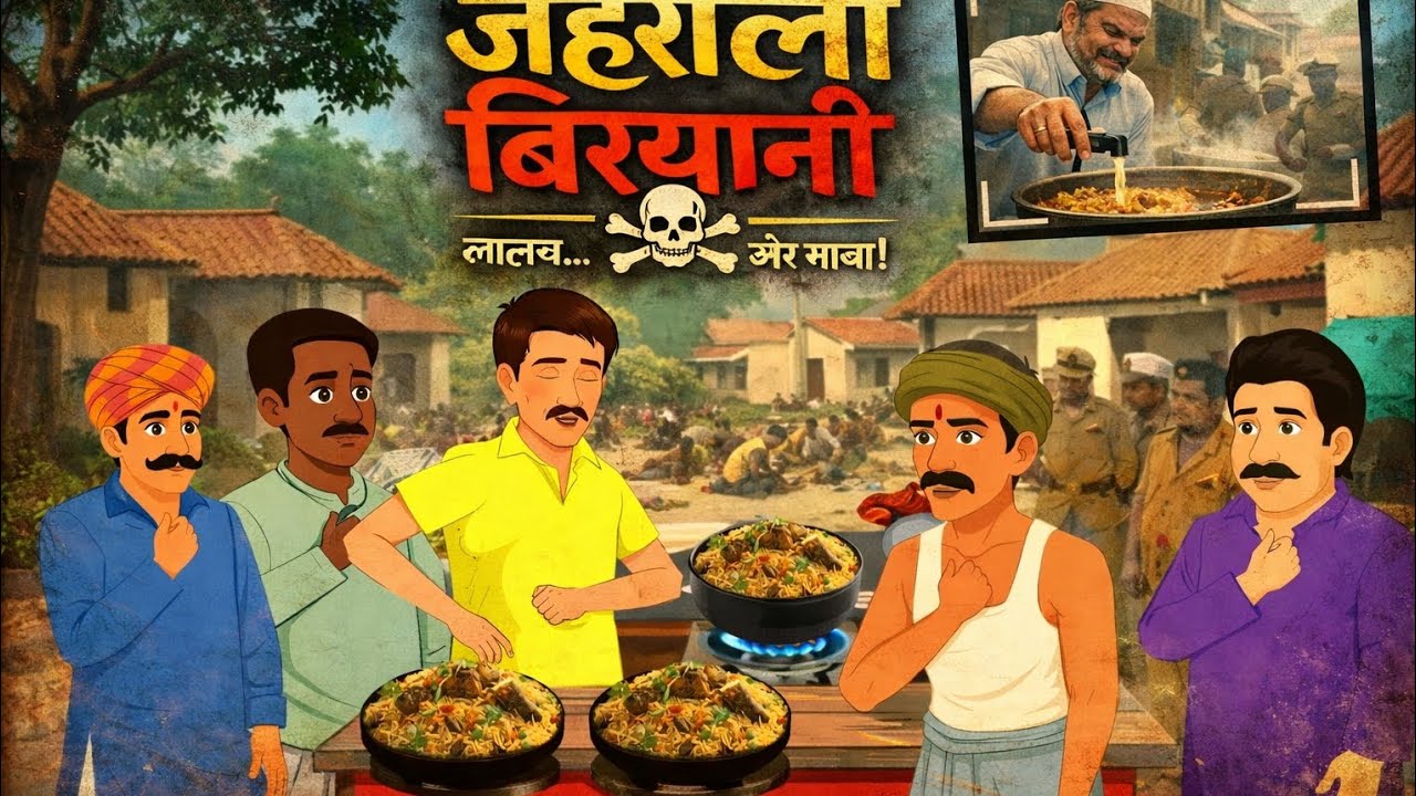 बिरयानी में ज़हर 😱गरीब को फंसाया! Biryani me jahar! Garib ko fasaya! 