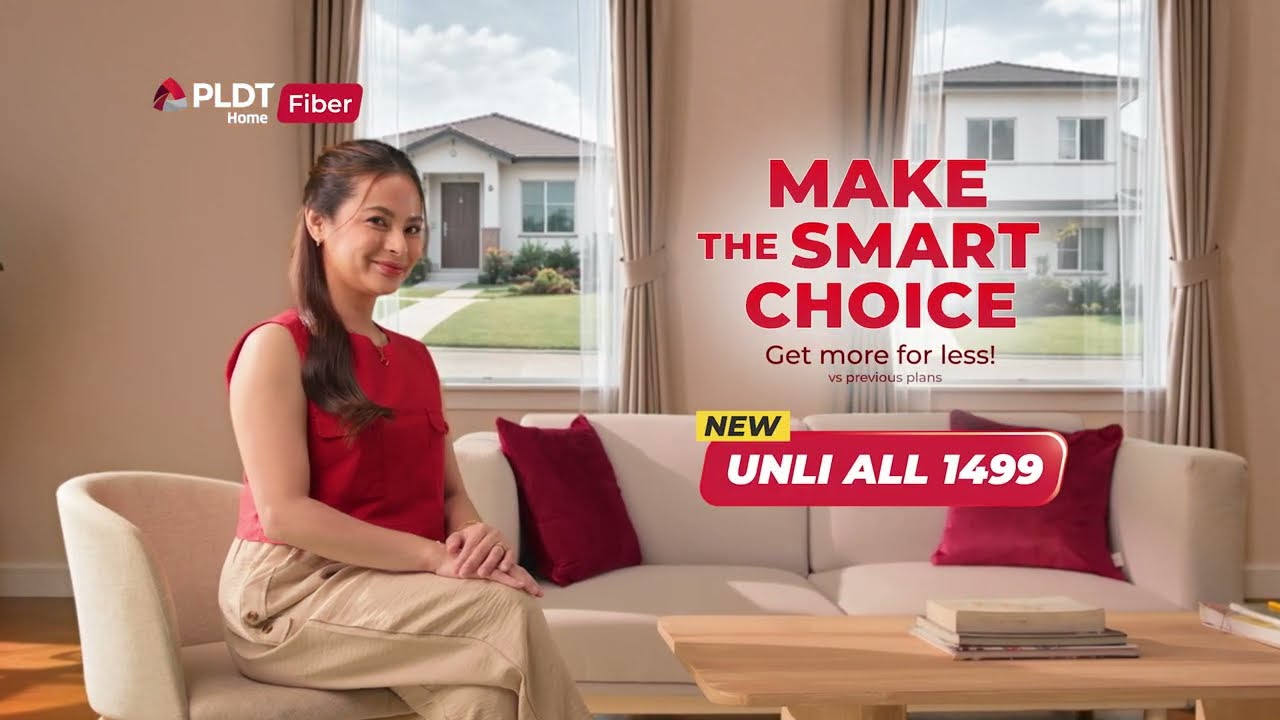 Умный выбор для вашего дома | PLDT Home Fiber Unli All 1499