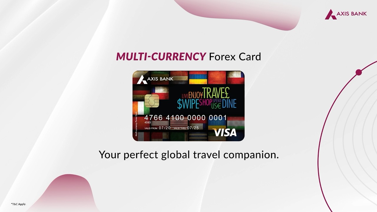 Smart payments for every trip with a MULTI CURRENCY Forex Card