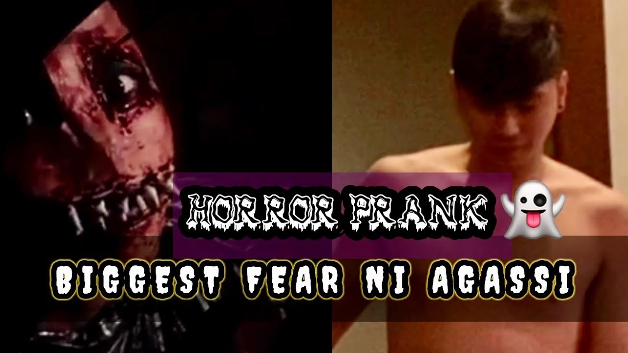 BIGGEST FEAR NI AGASSI CHING #HorrorPrankKayAga (SUCCESS!!)