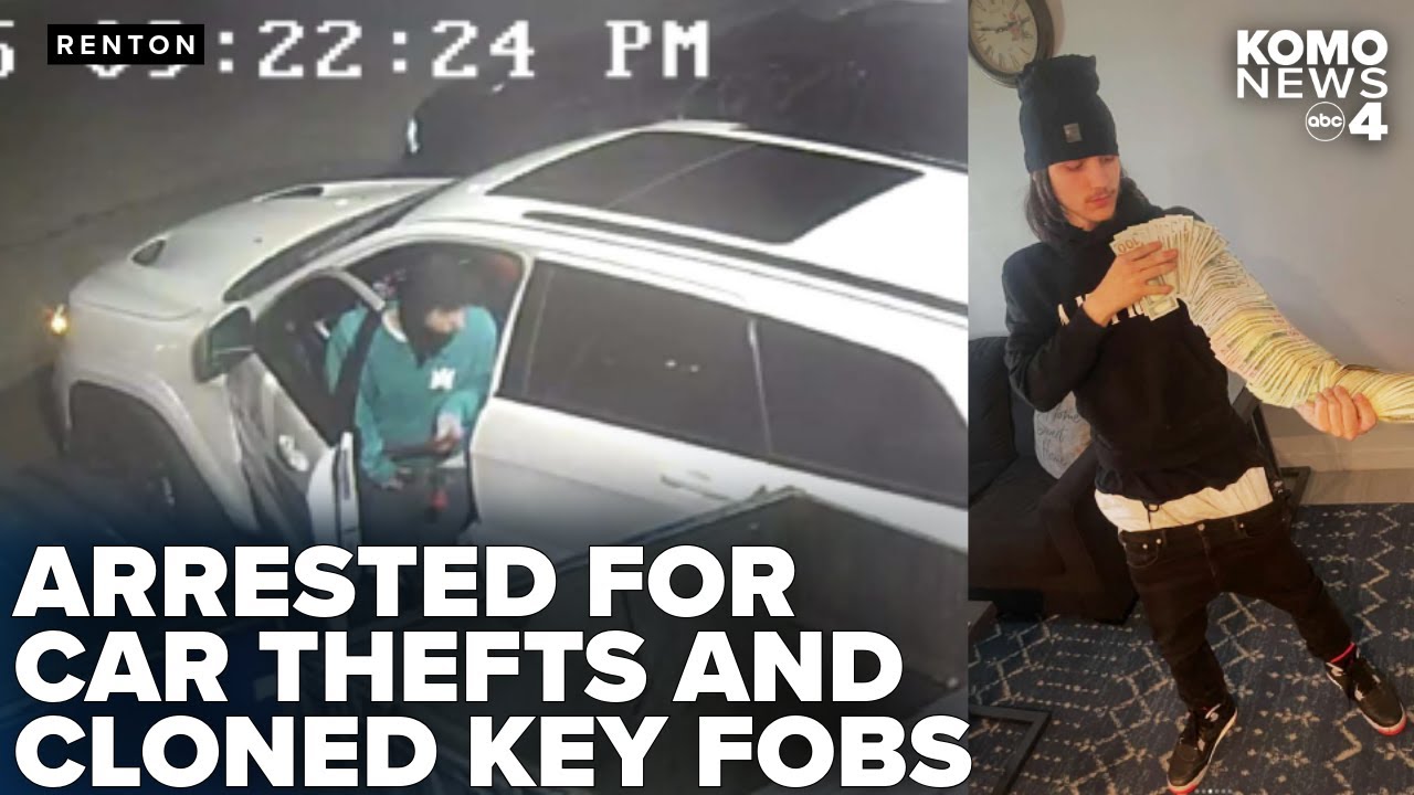 Teen out on bond arrested for car thefts using cloned key fob