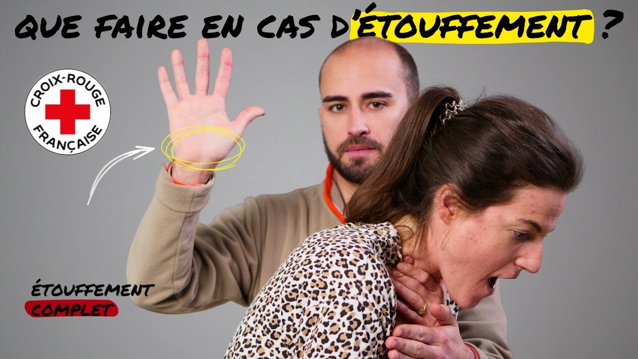 Que faire en cas d'étouffement ?