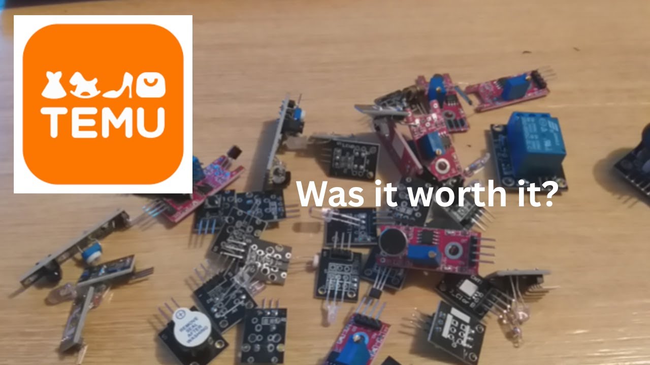 I bought 37 Arduino sensors off temu for $15... was it worth it?
