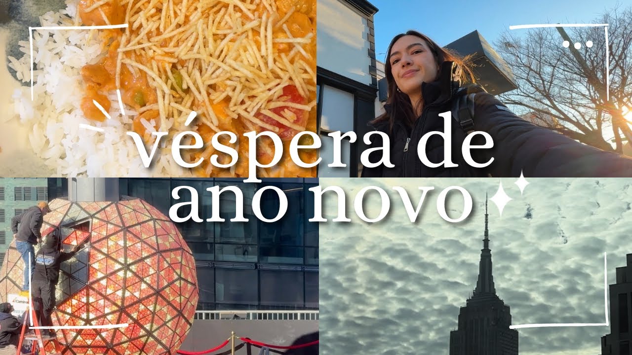 vlog- últimos dias de 2024 em New York e curiosidades sobre o ano novo na Times Square