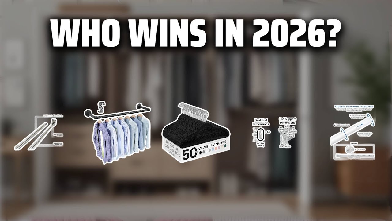 The Top 5 Best Closet Bars in 2026 - Must Watch Before Buying!