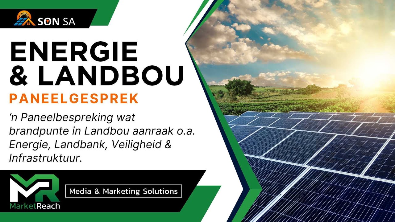 SonSA - Landbou & Energie Paneelbespreking