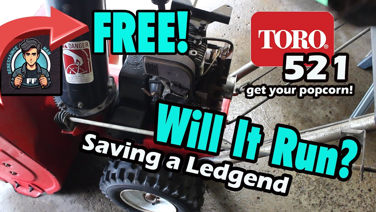 TORO 521 Engine Repair, Mystery Box of parts (Free!)