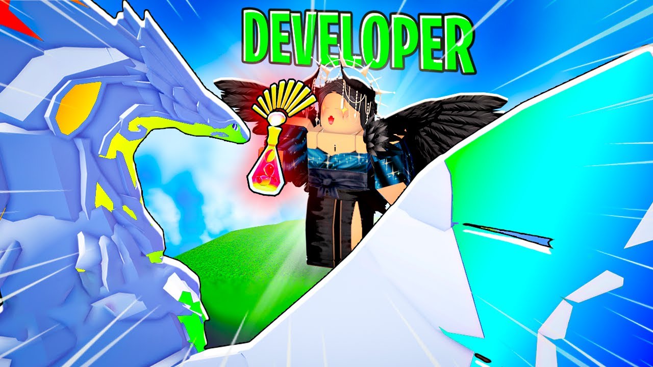 How We Created A REAL DOUBLE LEGENDARY Dragon! - ROBLOX Dragon Adventures