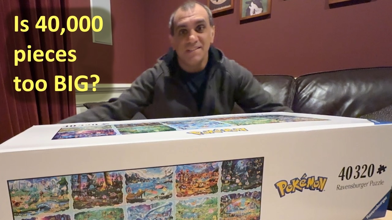 NEW: 40,320 Pok&eacute;mon puzzle from Ravensburger (part 1)