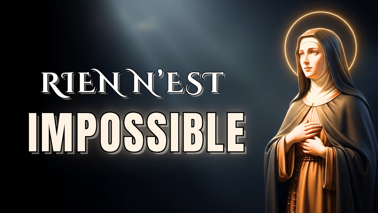 Sainte Rita Débloque Toute Cause Impossible Cette Nuit | Prière du Soir